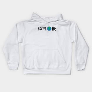 Explore the Globe Kids Hoodie